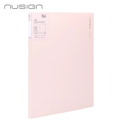 Teczka z koszulkami DELI ENS190 Display Book A4 20 koszulek - różowa