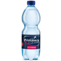 Woda PRIMAVERA 500ml. - gazowana 1szt. [KAUCJA]