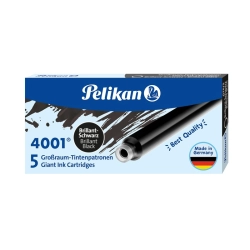 Naboje do piór PELIKAN długie - czarne-685623