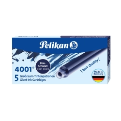Naboje do piór PELIKAN długie - granatowe-685629