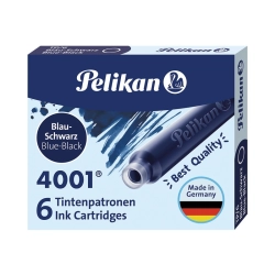 Naboje do piór PELIKAN krótkie - granatowe-685647