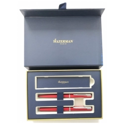 Zestaw WATERMAN Allure pióro + długopis w etuii - czerwony