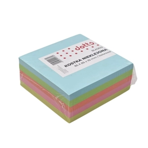 Karteczki DATURA 85x85x35mm kolorowa nieklejona-330884