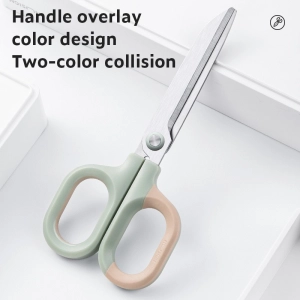 Nożyczki NUSIGN Comfort ENS056 14,5 cm -zielone-295220