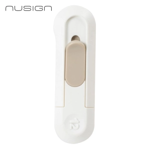 Nożyk biurowy NUSIGN mini ENS065 ostrze łamane 12mm - biały