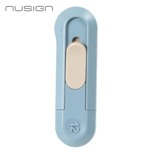 Nożyk biurowy NUSIGN mini ENS065 ostrze łamane 12mm - niebieski