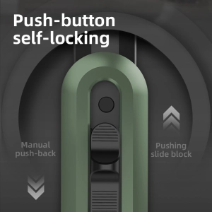 Nożyk uniwersalny DELI EHT4018L ostrze łamane 18mm - zielony-295343