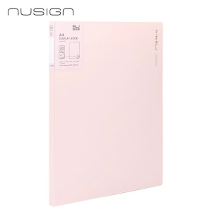 Teczka z koszulkami DELI ENS190 Display Book A4 20 koszulek - różowa