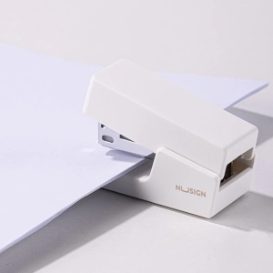 Zszywacz NUSIGN mini ENS083 do 12 kartek - biały-295551