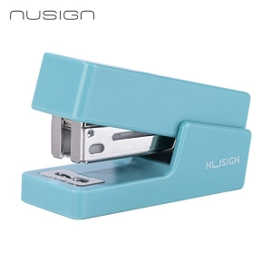 Zszywacz NUSIGN mini ENS083 do 12 kartek - niebieski