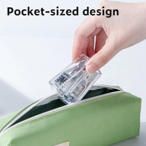 Zszywacz NUSIGN mini ENS083 do 12 kartek - transparentny-295569