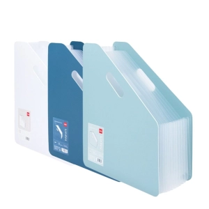 Kartoteka harmonijkowa DELI organizer A4 EF605 13 przegródek - mix kolorów