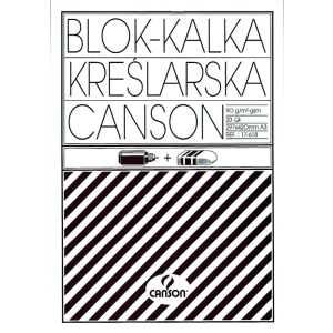 Kalka kreślarska CANSON A3 90/95g blok 20 ark. -11958