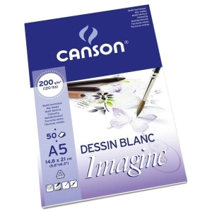 Szkicownik artystyczny CANSON A5 200g 50 kartek