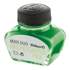 Atrament do piór PELIKAN fluo M205 30ml. - zielony-295627