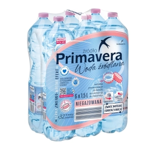 Woda PRIMAVERA 1,5l. - niegazowana 1szt. [KAUCJA]-295648