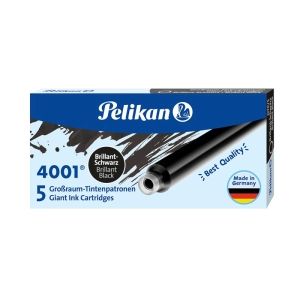 Naboje do piór PELIKAN długie - czarne-685623