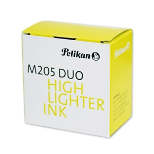 Atrament do piór PELIKAN fluo M205 30ml. - żółty-295687