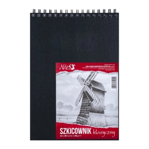 Szkicownik KOH-I-NOOR A4 98g. 80k. spirala BLO-SZA414-427664