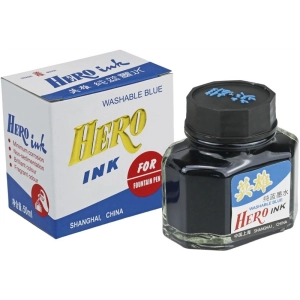 Atrament do piór HERO 59ml. - niebieski