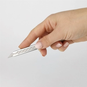 Nóż do papieru D.RECT 2034 12,5cm metalowy precyzyjny -295776