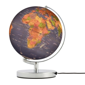 Globus TROIKA Terra Light, śr. 25cm, metalowa podstawa, niebiesko-zielony-295846