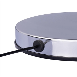 Globus podświetlany TROIKA Stellar Light, śr. 30cm, metalowa podstawa, srebrny-295874
