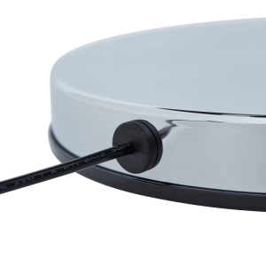 Globus TROIKA Terra Light, śr. 25cm, metalowa podstawa, czarno-srebrny-295918