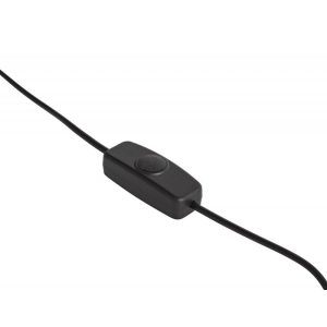 Globus TROIKA Terra Light, śr. 25cm, metalowa podstawa, czarno-srebrny-295920