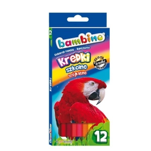 Kredki BAMBINO ołówkowe 12 kolorów-295986