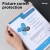Clipboard podkładka z klipsem NUSIGN ENS503 A4 stojąca - czarna-295104