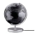 Globus TROIKA Terra Light, śr. 25cm, metalowa podstawa, czarno-srebrny