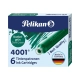 Naboje do piór PELIKAN krótkie - zielone-685655