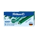 Naboje do piór PELIKAN długie - zielone-685637