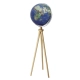 Globus TROIKA Sputnik, na stojaku, śr. 43cm, wys. 1,40m, niebiesko-zielony