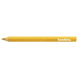 Kredka BAMBINO ołówkowa jumbo trójkątna 1szt. - żółta