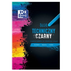 Blok techniczny OXFORD A3 10k. 210g. - czarny-315362