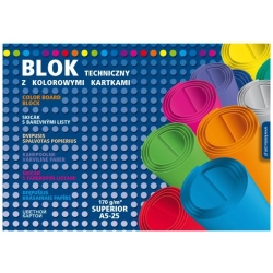 Blok techniczny KRESKA Superior A5 25k. - kolor-303184