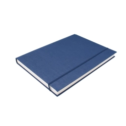 Szkicownik artystyczny KRESKA A5 80 kartek 150g. twarda oprawa - granatowy