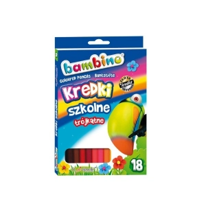 Kredki BAMBINO ołówkowe 18 kolorów-296013