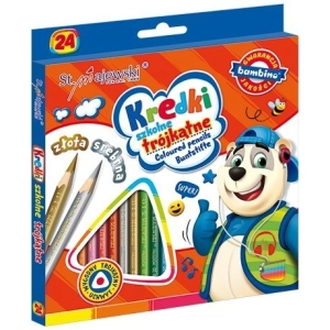 Kredki BAMBINO ołówkowe 24 kolory-296018