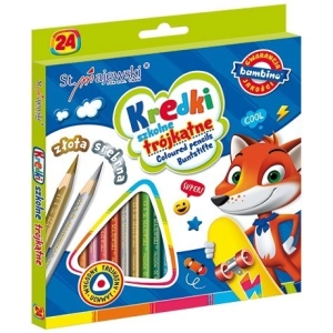 Kredki BAMBINO ołówkowe 24 kolory-296019