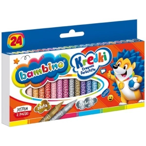 Kredki BAMBINO świecowe 24 kolory-296026