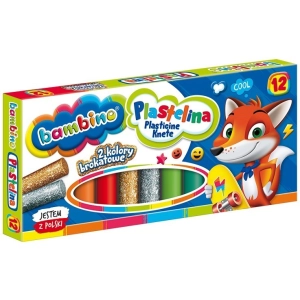 Plastelina BAMBINO 12 kolorów-296027