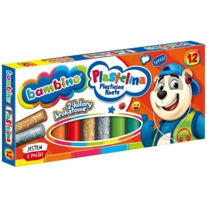 Plastelina BAMBINO 12 kolorów-187102