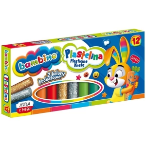 Plastelina BAMBINO 12 kolorów-296029