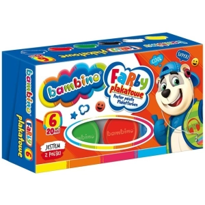 Farby plakatowe BAMBINO 20ml. - 6 kolorów-296035