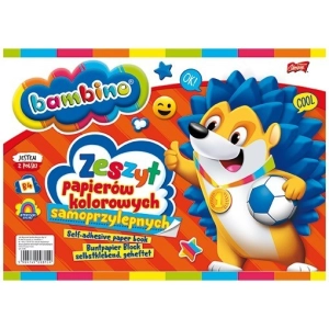 Blok zeszyt do wycinanek BAMBINO B4 8 kartek nabłyszczany-296138