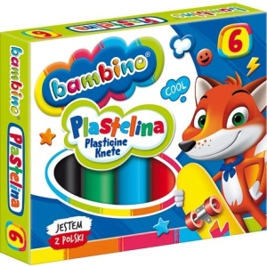 Plastelina BAMBINO 6 kolorów-296311