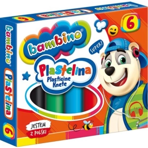 Plastelina BAMBINO 6 kolorów-296312
